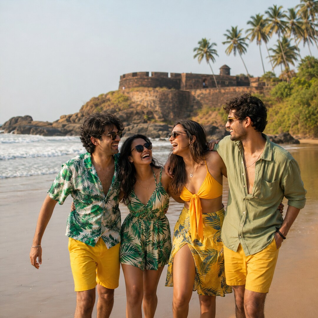 Friends Goa North Coast – 3 Nights / 4 Days Goa package