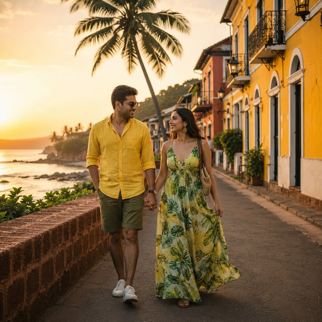 Goa Honeymoon Coast & Culture – 4 Nights / 5 Days Goa package